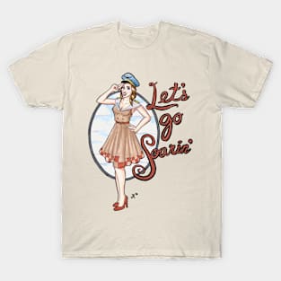 Let's Go Soarin' Pin-up T-Shirt